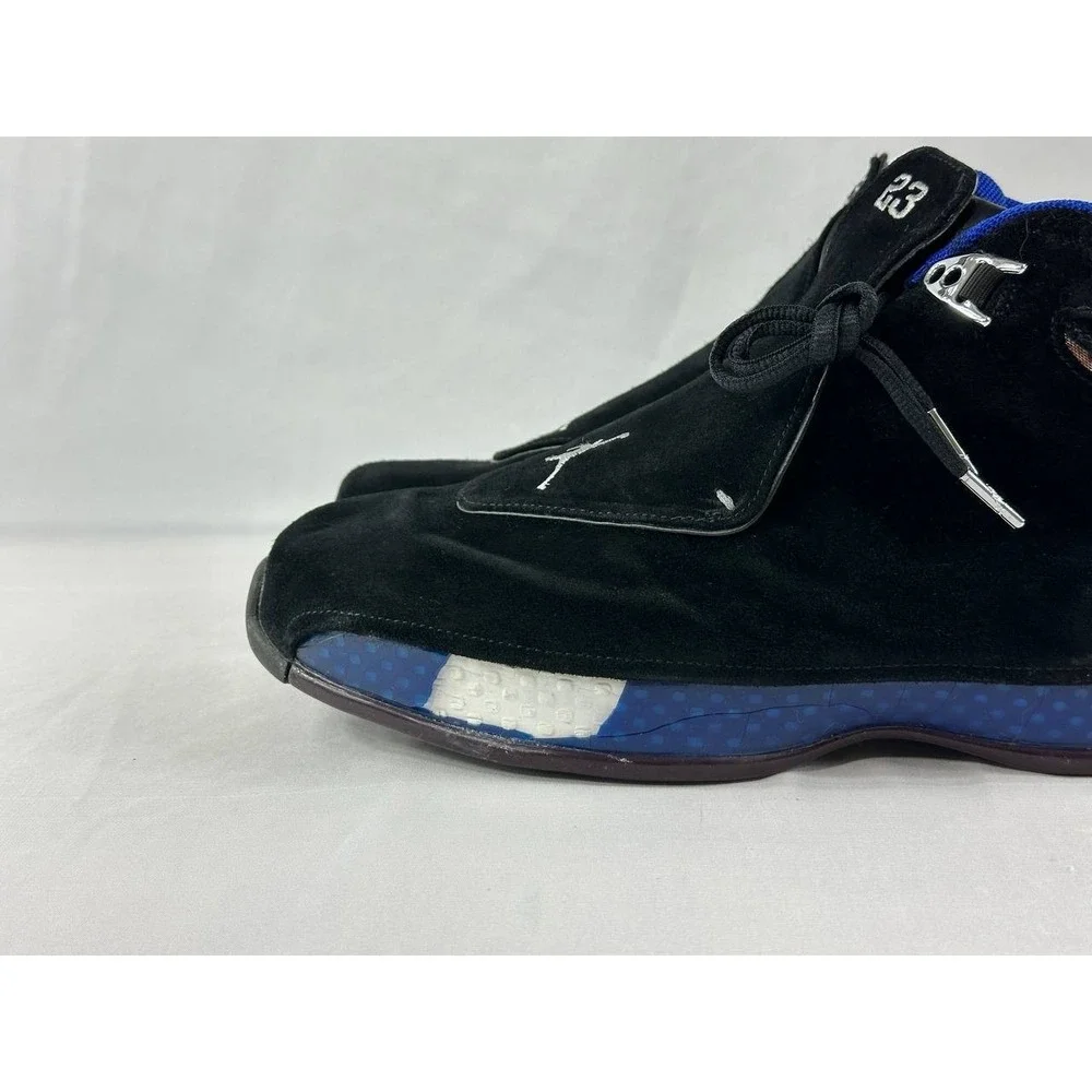 Nike Air Jordan 18 OG 'Black Sport Royal' 2003 Men's 305869-041 Size 12
